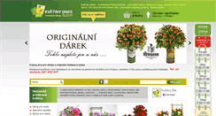 Desktop Screenshot of kvetinydnes.cz
